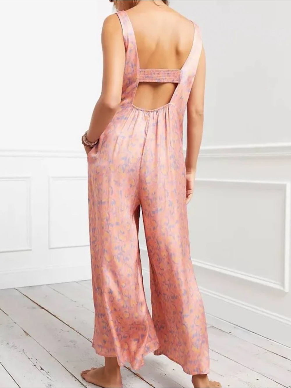 Anthropologie Juniper Printed Wide-Leg Jumpsuit - Picture 2 of 7